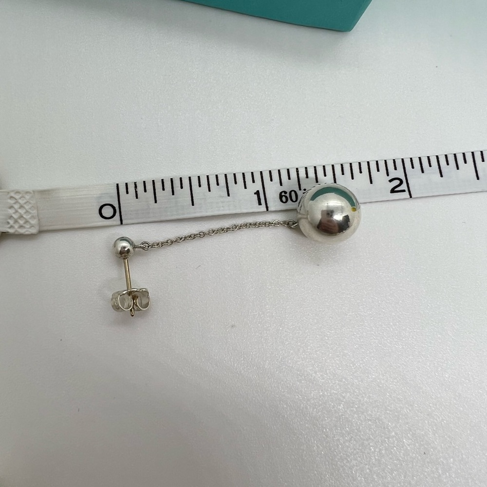 Tiffany & Co. Hardwear Ball Drop Earrings Sterling Silver - Picture 6 of 7